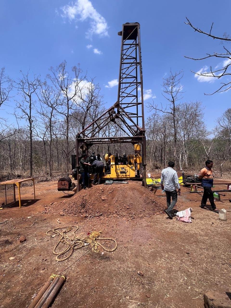 Apensia Consultancy drilling site, Linga-Samundram